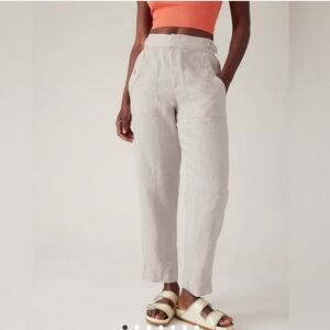 Athleta Voyager Linen Pant Size 12